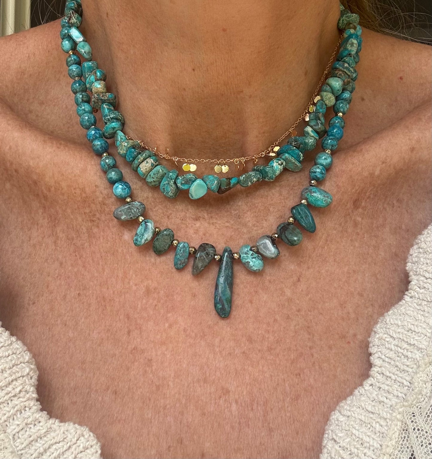 Collier iris - atelier Jagg