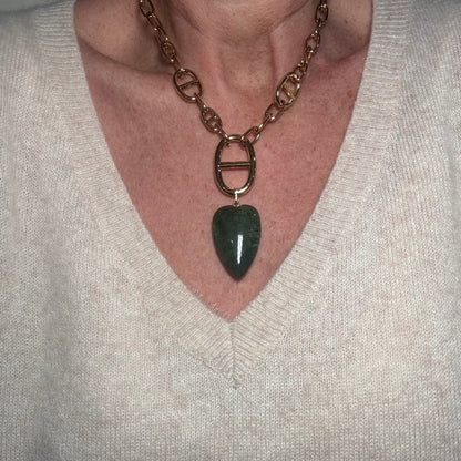 Collier Stone in Chain