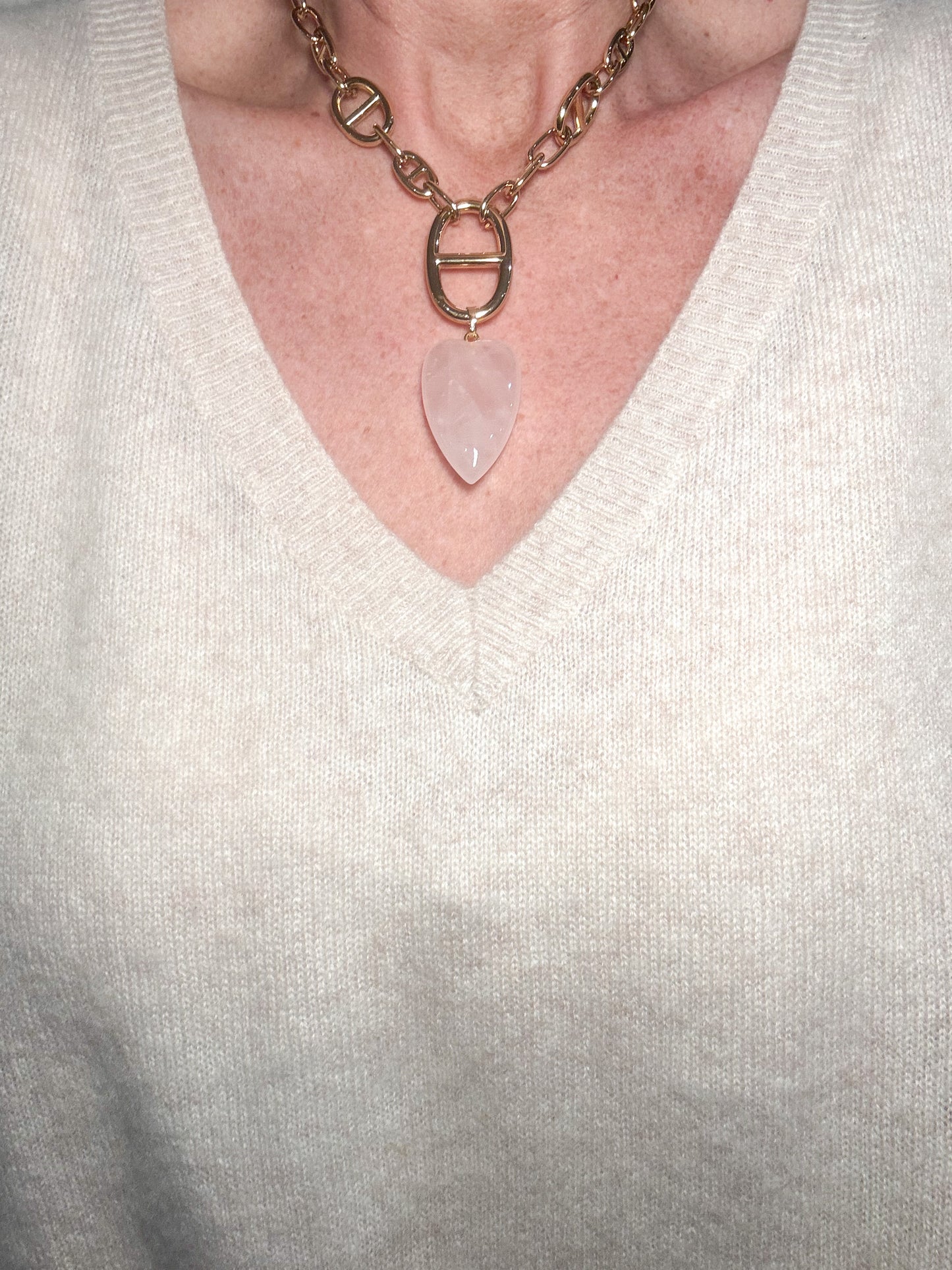 Collier Stone in Chain