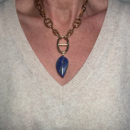Collier Stone in Chain